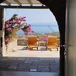 别墅 Akakies Summer House With Breathtaking Aegean View Aspro Chorio