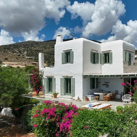 וילה Akakies Summer House With Breathtaking Aegean View